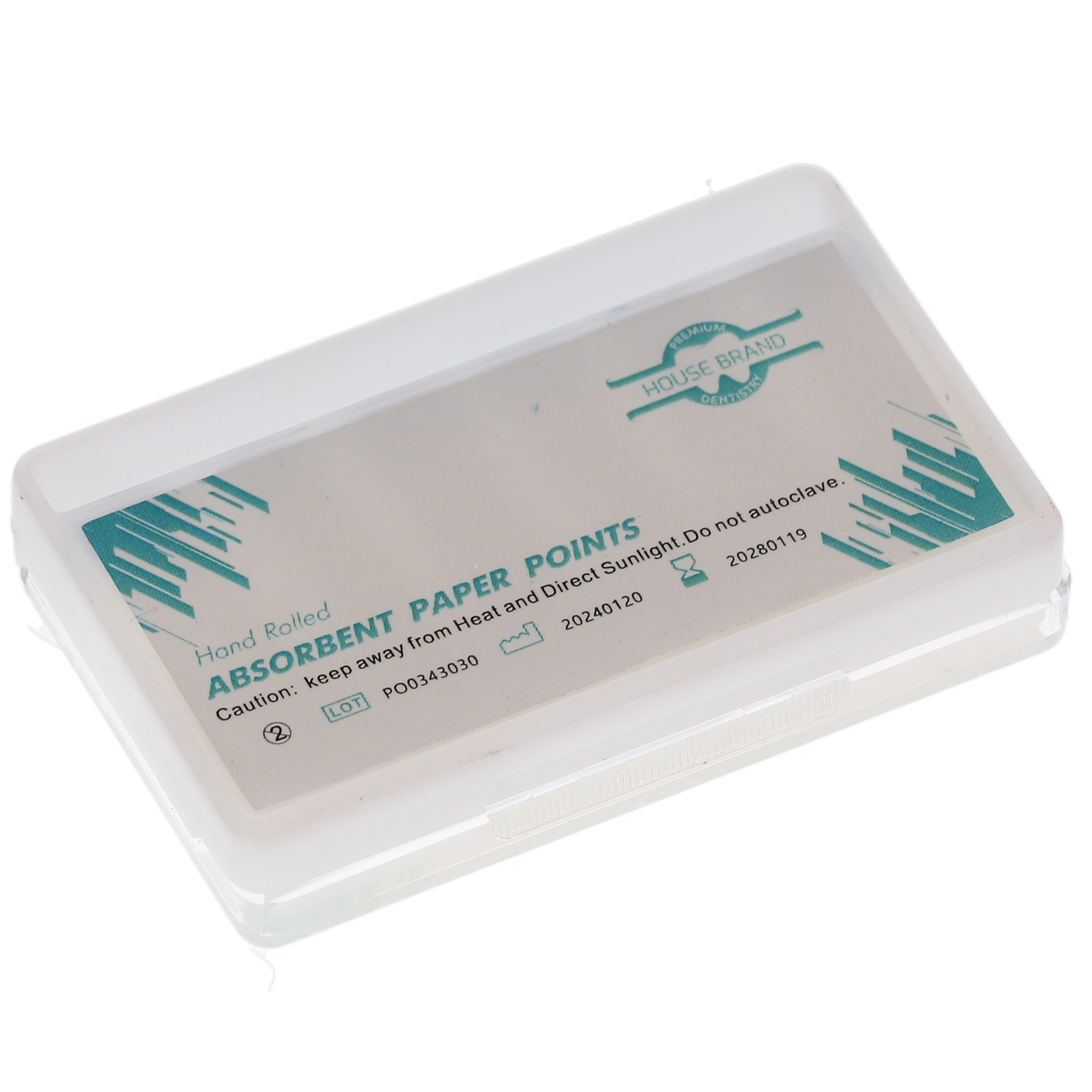 House Brand Dentistry 400705 HSB Absorbent Paper Points .04 Taper #30 60/Pk House Brand Dentistry 400705 HSB Absorbent Paper Points .04 Taper #30 60/Pk